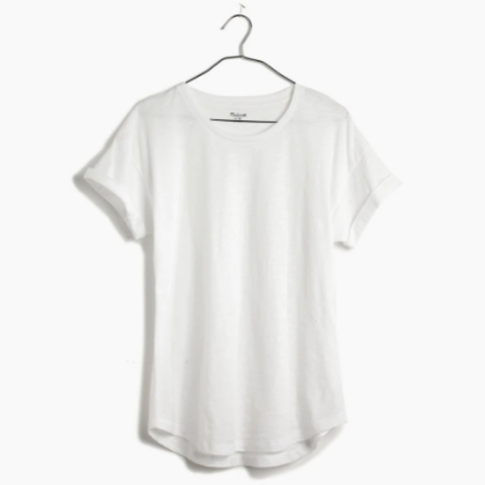 NWOT Madewell Whisper Cotton Crewneck Tee